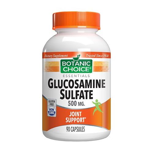 월그린 Walgreens Botanic Choice Glucosamine Sulfate 500 mg Dietary Supplement Capsules