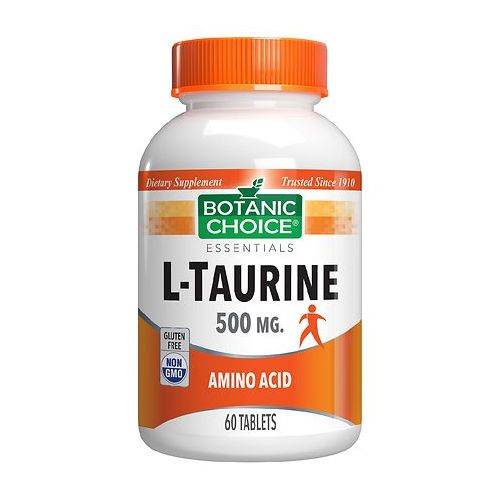 월그린 Walgreens Botanic Choice L-Taurine 500 mg Dietary Supplement Tablets