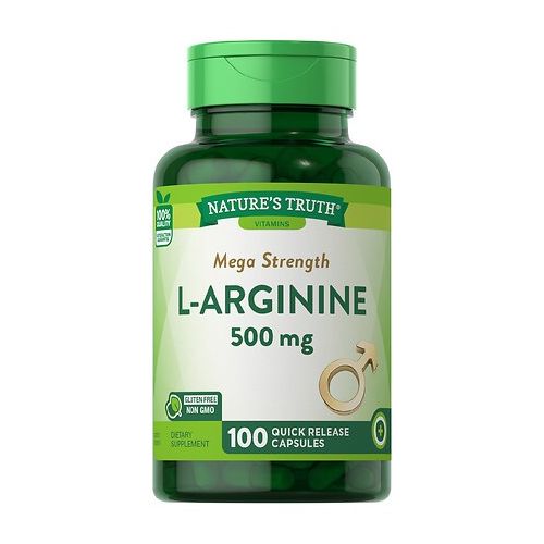 월그린 Walgreens Natures Truth Mega Strength L-Arginine 500mg