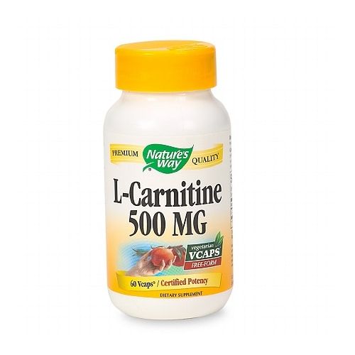 월그린 Walgreens Natures Way L-Carnitine 500 mg Dietary Supplement Vcaps