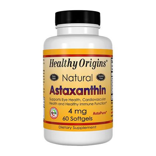 월그린 Walgreens Healthy Origins Astaxanthin 4mg, Softgels