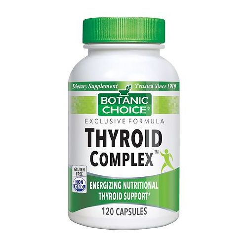 월그린 Walgreens Botanic Choice Thyroid Complex Dietary Supplement Capsules