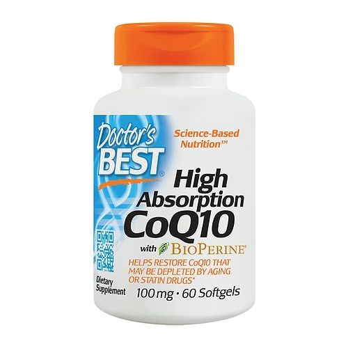 월그린 Walgreens Doctors Best High Absorption CoQ10, 100mg, Softgels