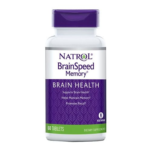 월그린 Walgreens Natrol Brain Speed Memory Dietary Supplement Tablets