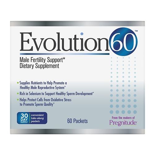 월그린 Walgreens Evolution60 Male Fertility Supplement Packets