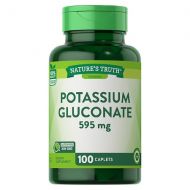 Walgreens Natures Truth Potassium Gluconate 595mg