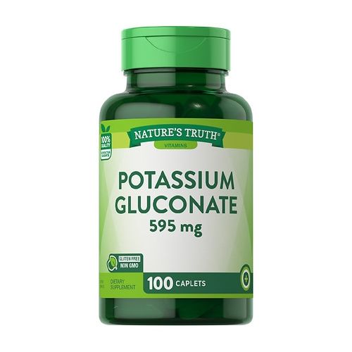 월그린 Walgreens Natures Truth Potassium Gluconate 595mg
