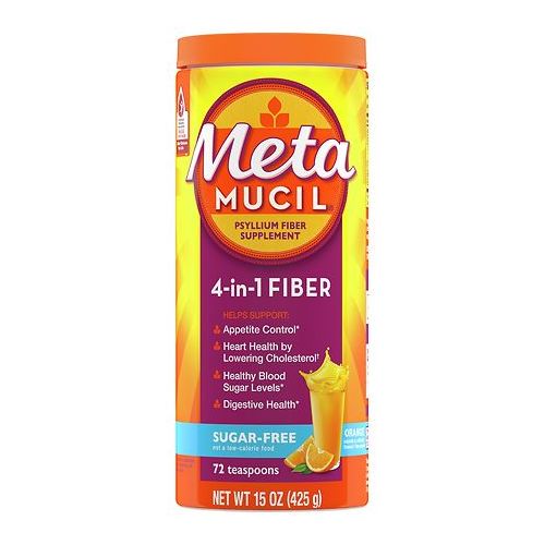 월그린 Walgreens Metamucil Psyllium Daily Fiber Supplement Orange Smooth