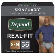 Walgreens Depend Real Fit Incontinence Underwear for Men, Maximum Absorbency, SmallMedium, Gray Gray