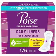 Walgreens Poise Incontinence Liners, Very Light Absorbency Long Length