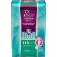 Walgreens Poise Thin-Shape Incontinence Pads for Women, Light Absorbency Regular Length