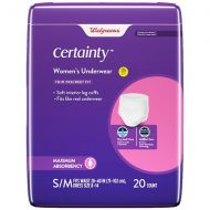 Walgreens Certainty Discreet Underwear For Women SmallMedium