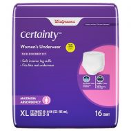 Walgreens Certainty Discreet Underwear For Women X-Large