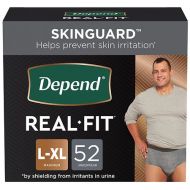 Walgreens Depend Real Fit Incontinence Underwear for Men, Maximum Absorbency, LargeXLarge,Gray