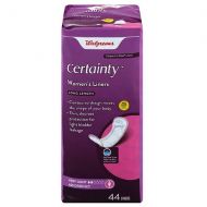 Walgreens Certainty Womens Liners, Very Light Absorbency, Long Length