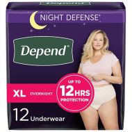 Walgreens Depend Night Defense Incontinence Overnight Underwear for Women X-Large