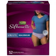 Walgreens Depend Silhouette Incontinence Underwear for Women, Maximum Absorbency, LargeXLarge, Purple Purple