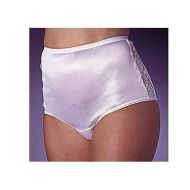 Walgreens Wearever Reusable Womens Nylon and Lace Incontinence Panty White,White