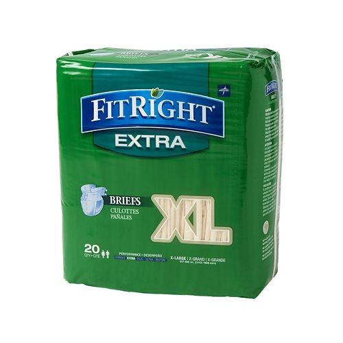 월그린 Walgreens Medline FitRight Extra Briefs X-Large