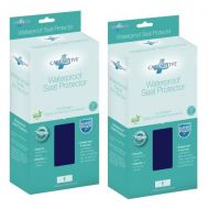 Walgreens CareActive Quilted Waterproof Reusable Incontinence Seat Protector Blue