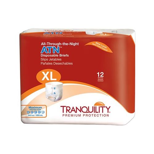 월그린 Walgreens Tranquility ATN All- Through the Night Disposable Brief X-LARGE