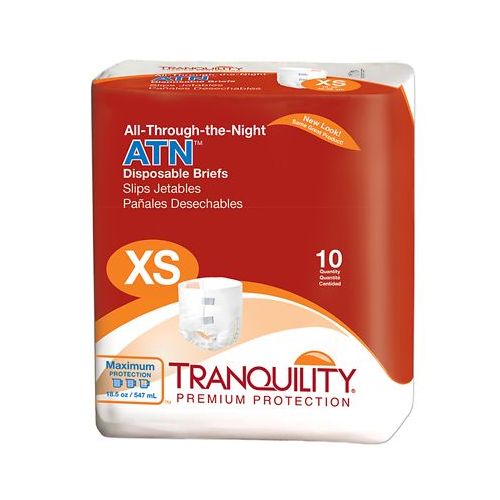 월그린 Walgreens Tranquility ATN All- Through the Night Disposable Brief X-SMALL