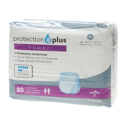 월그린 Walgreens Medline Protection Plus Super Protective Underwear Medium