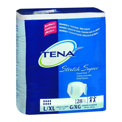 월그린 Walgreens Tena Serenity Stretch Super Briefs LargeX-Large White