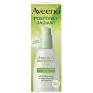 Walgreens Aveeno Active Naturals Positively Radiant Sheer Hydration SPF 30