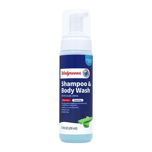 월그린 Walgreens Foaming Rinse-Free Shampoo & Body Wash