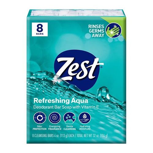 월그린 Walgreens Zest Family Deodorant Bars Aqua