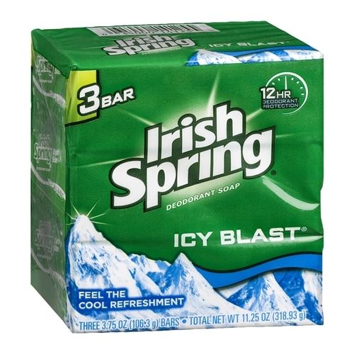 월그린 Walgreens Irish Spring Deodorant Bath Bar Icy Blast