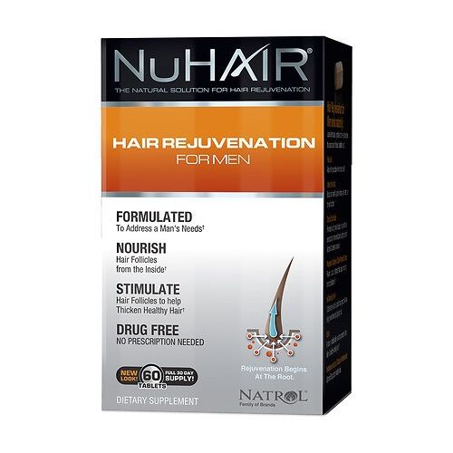 월그린 Walgreens NuHair Hair Regrowth for Men Dietary Supplement Tablets