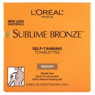 Walgreens LOreal Paris Sublime Bronze Self-Tanning Towelettes for Body Medium