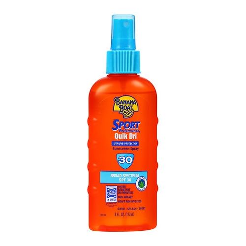 월그린 Walgreens Banana Boat Sport Performance Quick Dri Sunscreen Spray, SPF 30