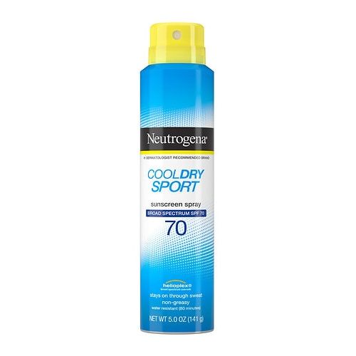 월그린 Walgreens Neutrogena Cool Dry Sport Sunscreen Spray SPF 70