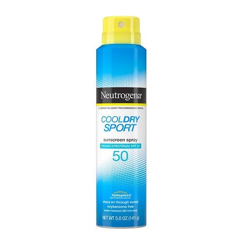 월그린 Walgreens Neutrogena Cool Dry Sport Sunscreen Spray SPF 50