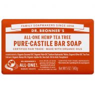 Walgreens Dr. Bronners All-One Hemp Pure-Castile Bar Soap Tea Tree