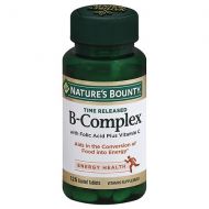 Walgreens Natures Bounty B-Complex plus Vitamin C Dietary Supplement Tablets