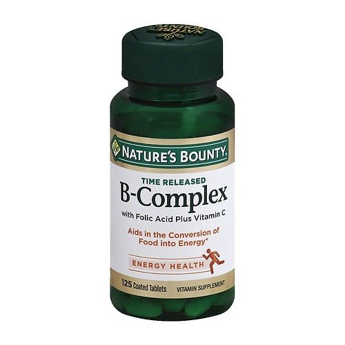 월그린 Walgreens Natures Bounty B-Complex plus Vitamin C Dietary Supplement Tablets