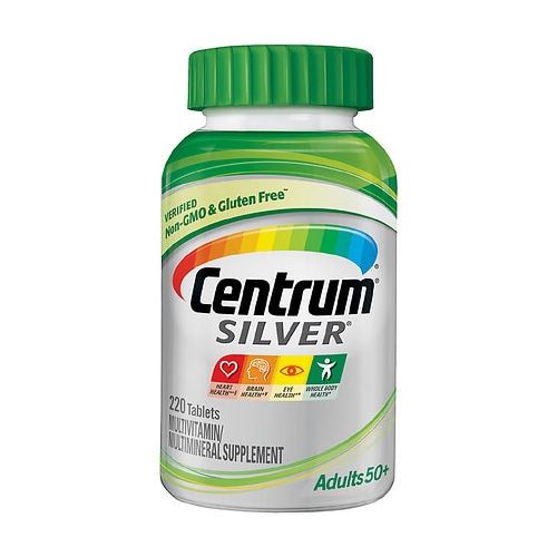 월그린 Walgreens Centrum Silver Adult Age 50+, Complete MultivitaminMultimineral Supplement Tablet