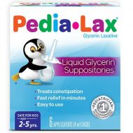 Walgreens Fleet Childrens Pedia-Lax Liquid Glycerin Laxative Suppositories