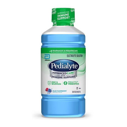 월그린 Walgreens Pedialyte AdvancedCare Oral Electrolyte Solution Blue Raspberry