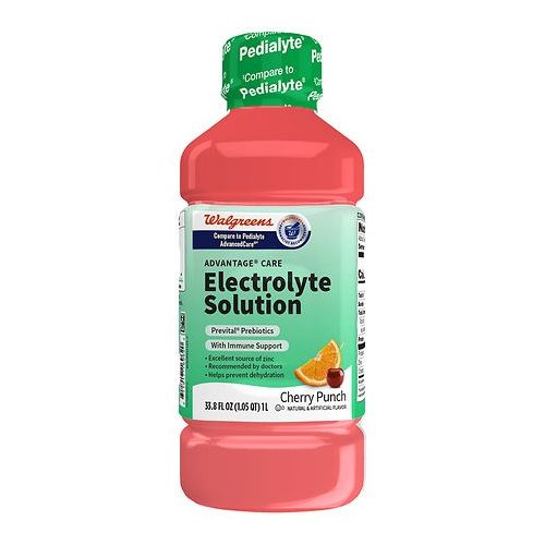 월그린 Walgreens Pediatric Electrolyte Oral Maintenance Solution Cherry Punch