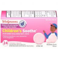 Walgreens Soothe Antacid Childrens Chewable Tablets Bubble Gum