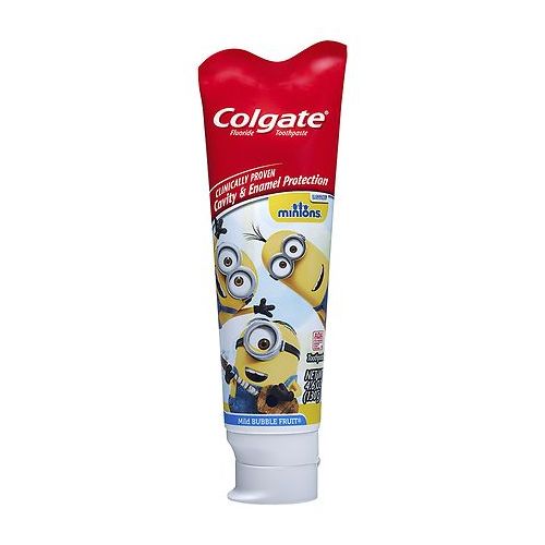 월그린 Walgreens Colgate Kids Minions Toothpaste Mild Bubble Fruit