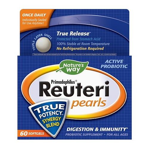 월그린 Walgreens Natures Way Primadophilus Reuteri Pearls Probiotic Supplement