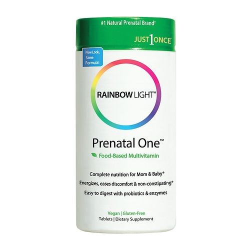 월그린 Walgreens Rainbow Light Just Once Prenatal One Multivitamin Tablets