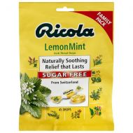 Walgreens Ricola Herb Throat Drops Sugar Free Lemon Mint