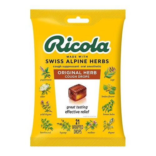 월그린 Walgreens Ricola Cough Drops Original